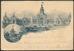 1896 Nürnbergi Kiállítás Hivatalos Képeslapja Alkalmi Bélyegzéssel - Other & Unclassified