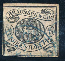 O 1853 Mi 5 Lange BPP Vizsgálójellel (Mi EUR 450,-) - Autres & Non Classés