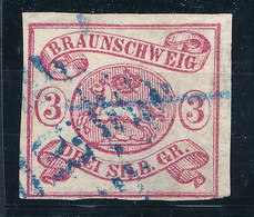 O 1861 Mi 12Ab Lange BPP Vizsgálójellel (Mi EUR 350,-)(papírelvékonyodás / Thin Paper) - Other & Unclassified