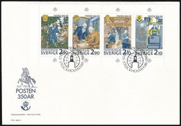 1986 Bélyegkiállítás Bélyegfüzetlap Mi 143 FDC-n - Otros & Sin Clasificación