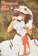 Cca 1980 Compack Tea, Retró Reklám Plakát, Jelzett A Nyomaton, Bp., MAHIR, Bp., Offset-ny., 81x56 Cm - Andere & Zonder Classificatie