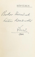 Nemeskéri-Kiss Sándor: Röptében. Egy Magyar Diplomata Emlékeiből. Bp., 1940., Dr. Vajna - Bokor, (Globus-ny.), 1 T. + 35 - Zonder Classificatie
