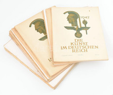 1941-1944 Die Kunst Im Deutschen Reich. (Művészet A Harmadik Birodalomban). Német Nyelvű Művészeti Folyóirat 17 Száma. M - Unclassified