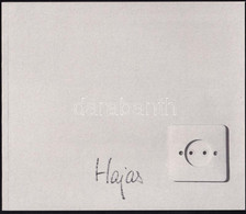 Hajas Tibor (1946-1980). Emlékkiállítás, Ernst Múzeum, Budapest, 1997. Bp., 1997, Műcsarnok. 31p. Hajas Tibor Performans - Unclassified