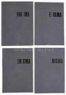 1994 Enigma 1-4. Sz. Művészetelméleti Folyóirat. Főszerk.: Markója Ágnes. Teljes évfolyam. - Non Classés