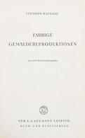 Seemann-Katalog. Farbige Gemäldereproduktionen, Mit 663 Bildwiedergaben. Leipzig, Seemann. Kiadói Egészvászon Kötés, Jó  - Sin Clasificación