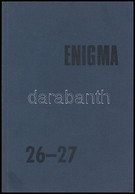 2000-2001 Enigma Művészetelméleti Folyóirat VII-VIII. évf.,2000-2001., 26-27. Sz. Szerk.: Lackfi János. - Non Classés