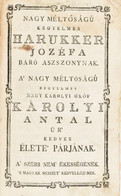 [Faludi Ferenc (1704-1779)] Faludi Ferentz Költeményes Maradványi. Első Kötet. Győr,1786,Straibig József, 3-238 P. Csak  - Unclassified