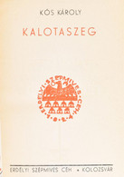 Kós Károly: Kalotaszeg. Kolozsvár, [1937], Erdélyi Szépmíves Céh, 278 P. Kós Károly Szövegközi és Egészoldalas Linómetsz - Non Classés