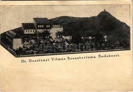 T2/T3 1942 Budakeszi, Dr. Gosztonyi Vilmos Szanatóriuma (EK) - Non Classificati