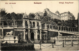 T2/T3 1913 Budapest I. Királyi Várbazár (EK) - Unclassified