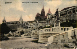 T4 1908 Budapest I. Halászbástya, Mátyás-lépcső (b) - Unclassified