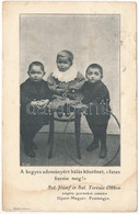 T3 1924 Budapest IV. Újpest, Újpest-Megyer; Szent József és Szent Terézia Otthon Szegény Gyermekek Részére Adománygyűjtő - Ohne Zuordnung