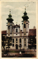 T2/T3 1927 Győr, Széchenyi Tér, Templom (fl) - Unclassified