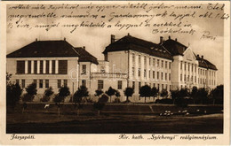 T2 1926 Jászapáti, Királyi Katolikus Széchenyi-reálgimnázium. Koczka Andor Kiadása - Non Classificati