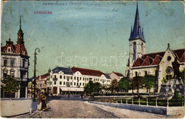 * T3 1915 Kaposvár, Utca, Templom, Erzsébet Szálló (Rb) - Sin Clasificación