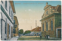 T2/T3 1921 Körmend, Széchenyi Utca, Izraelita Templom, Zsinagóga, Takarékpénztár (EK) - Ohne Zuordnung