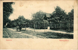 T2/T3 1912 Nyíregyháza, Sóstói út, Talyigás.Klein Ármin Kiadása (fl) - Unclassified
