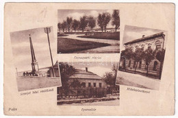 T3 1952 Paks, Szovjet Hősi Emlékmű, Duna-parti Részlet, Hitelszövetkezet, Iparoskör (EB) - Sin Clasificación