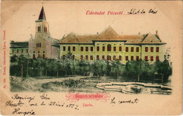 T3 1899 (Vorläufer) Pécs, Zárda. Günsberge Lajos Kiadása (EB) - Unclassified
