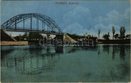 T2 1918 Ráckeve, Árpád Híd. Münich Jenő Kiadása - Unclassified