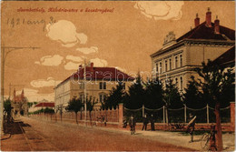 T2/T3 1921 Szombathely, Kálvária Utca, Kaszárnya (EK) - Ohne Zuordnung