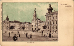 ** T2/T3 Arad, Városház Tér. Lengyel L. Kiadása / Square In Front Of The Town Hall - Unclassified