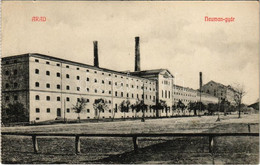 ** T2/T3 Arad, Neuman Szesz- és élesztőgyár. Bloch H. / Alcohol And Yeast Factory (kis Szakadás / Small Tear) - Ohne Zuordnung