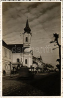 T2/T3 1943 Beszterce, Bistritz, Bistrita; Római Katolikus Templom / Church. Foto Kuales Photo (EK) - Ohne Zuordnung