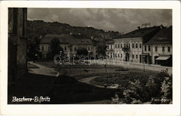 ** T1 Beszterce, Bistritz, Bistrita; Dermata és Fekeshazy üzlete, Tér / Square, Shops. Foto Sport - Ohne Zuordnung