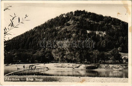 T3/T4 1943 Bethlen, Beclean; Bilak-hegy A Szamos Mellett, Gyaloghíd / Mountain, Footbridge Over Somes River (EB) - Ohne Zuordnung