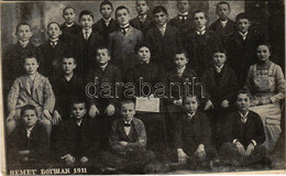 T2/T3 1911 Boksánbánya, Németbogsán, Deutsch-Bogsan, Bocsa Montana; Privrednik Kadétok Melania Panayot Biztosasszonnyal  - Ohne Zuordnung