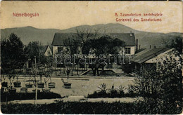 T3 1910 Boksánbánya, Németbogsán, Deutsch-Bogsan, Bocsa Montana; A Szanatórium Kert Részlete. W.L. 123. / Gartenteil Des - Ohne Zuordnung