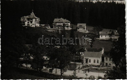 ** T1 Borszék, Borsec; Vila Sasu, Vila Viorica / Villák, Markos Zoltán üzlete / Villas, Shop. Heiter György Photo - Ohne Zuordnung