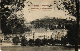 T2/T3 1915 Brassó, Kronstadt, Brasov; Fellegvár-sor / Schlossbergzeile / Villas (EK) - Ohne Zuordnung