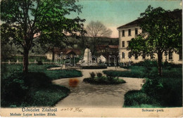 T2 1907 Zilah, Zalau; Szikszai Park. Molnár Lajos Kiadása / Spa Park - Sin Clasificación