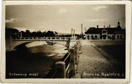 ** T2/T3 Besztercebánya, Banská Bystrica; Betonovy Most / Híd, Fürdő / Bridge, Bath - Unclassified