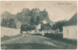 T2/T3 1907 Fülek, Filakovo; Filakovsky Hrad / Vár. Tamás Imre Kiadása / Castle Ruins (EK) - Unclassified