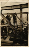 * T3 1931 Harmanli, Railway Bridge Construction, Builders. Photo (fa) - Zonder Classificatie