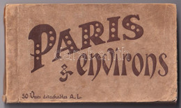 ** Paris & Environs - Postcard Booklet With 46 Postcards - Zonder Classificatie