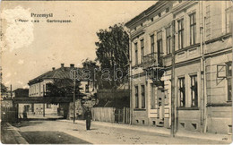 T3 1909 Przemysl, Gartengasse / Street View (surface Damage) - Ohne Zuordnung