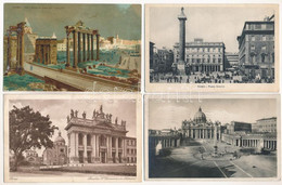 **, * Roma, Rome; 10 Pre-1945 Postcards In Mixed Quality - Ohne Zuordnung