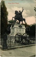 * T2/T3 Bucharest, Bukarest, Bucuresti, Bucuresci; Statuea Mihai Viteazul / Statue, Monument (EK) - Unclassified