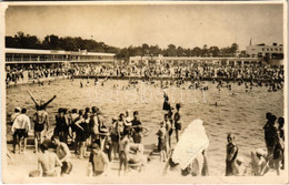 * T3 1929 Bucharest, Bukarest, Bucuresti, Bucuresci; Swimming Pool / Strand. Photo (surface Damage) - Unclassified