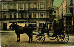 * T3 1911 Bucharest, Bukarest, Bucuresti, Bucuresci; Portois & Fix Decorations, Horse-drawn Carriage (EK) - Unclassified