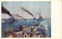 ** T2 Gefecht In Der Otrantostraße Am 15. Mai 1917. Vereinigung Mit SMS St. Georg (Panzerkreuzer) K.u.K. Kriegsmarine /  - Ohne Zuordnung