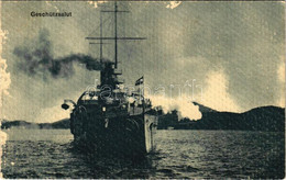 ** T2/T3 Geschützsalut K.u.K. Kriegsmarine / WWI Austro-Hungarian Navy, Gun Salute. M. Schulz Prag 1916. (EK) - Ohne Zuordnung