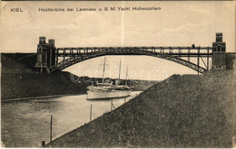 ** T2 Kiel, Hochbrücke Bei Levensau Und SM Yacht Hohenzollern / German Navy (Kaiserliche Marine), Royal Yacht - Sin Clasificación