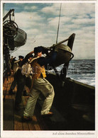 ** T2 Auf Einem Deutschen Minensuchboot. PK-Aufn. Kriegsber. Schlemmer, Carl Werner / WWII German Navy Minesweeper Ship' - Ohne Zuordnung