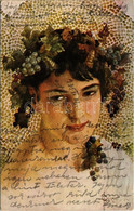 T2/T3 1935 Bacchant / Bacchus. Orosz Művészlap / Russian Art Postcard. T.S.N. R.M. No. 314. S: S. Solomko (EK) - Sin Clasificación
